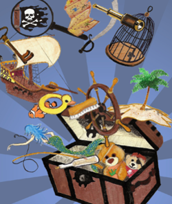 Le trésor de p’tit pirate